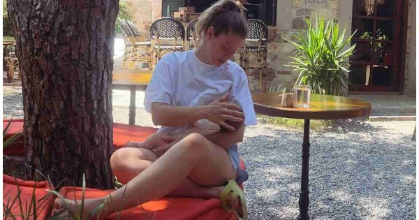 Burcu Biricik'ten doğum sonrası ilk paylaşım Burcu Biricik'ten doğum sonrası ilk paylaşım
