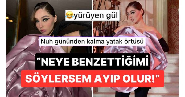 Sakla Beni'nin 'İncila'sıydı: Cemre Baysel Defiledeki Devasa Pembe Güllü Kombiniyle Dile Düştü!