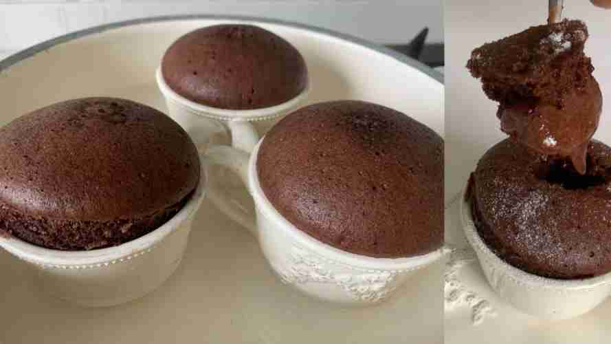 Tencerede 5 Dakikada Enfes Sufle Tarifi