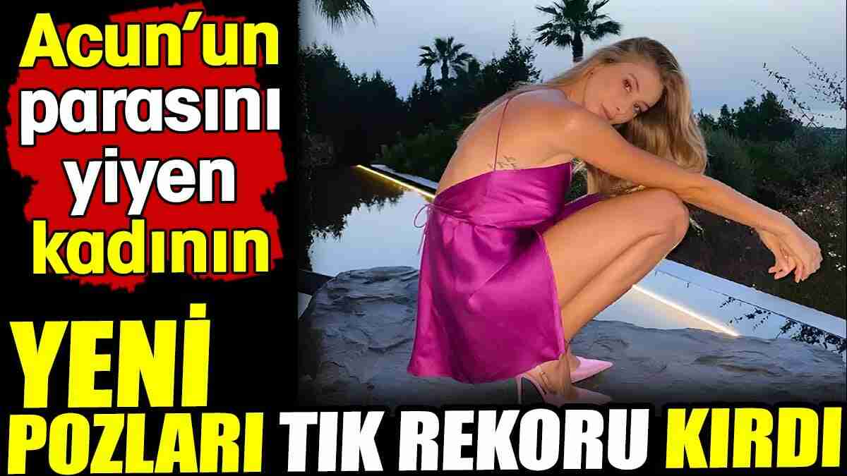 Şeyma Subaşı'nın yeni pozları tık rekoru kırdı