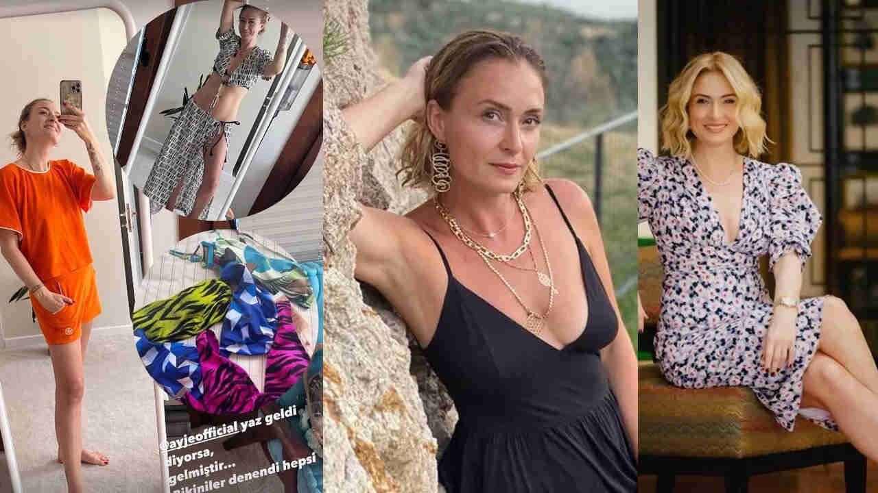 Ceyda Düvenci incecik oldu, bikini denedi: İşte zayıflama sırrı 