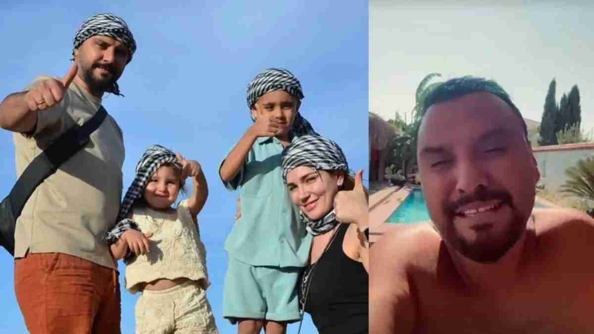 Alişan da akıma uydu! Eğlenceli havuz paylaşımı…