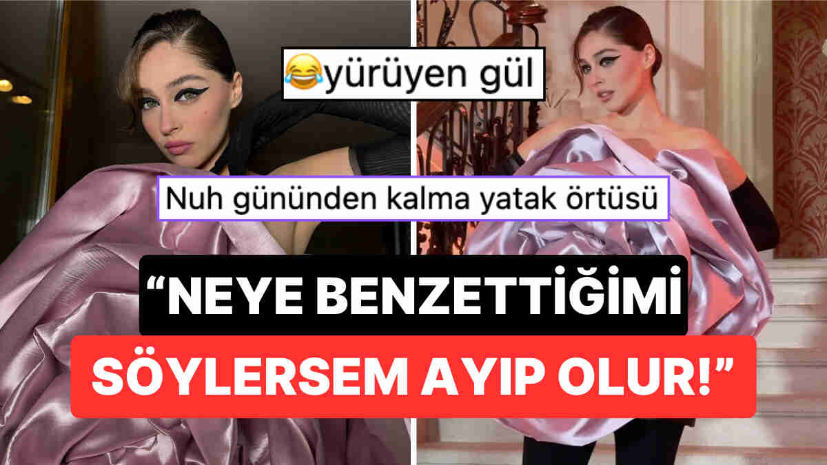 Sakla Beni'nin 'İncila'sıydı: Cemre Baysel Defiledeki Devasa Pembe Güllü Kombiniyle Dile Düştü!